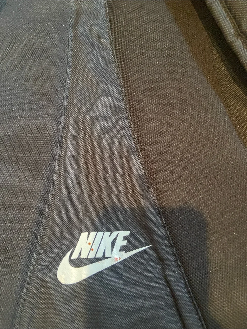 Nike Black Backpack with White Logo